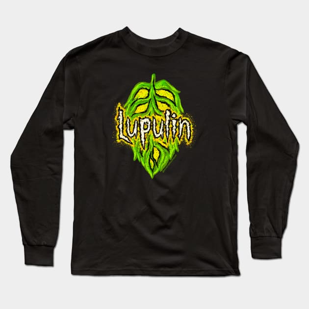 Lupulin Long Sleeve T-Shirt by Mindy’s Beer Gear